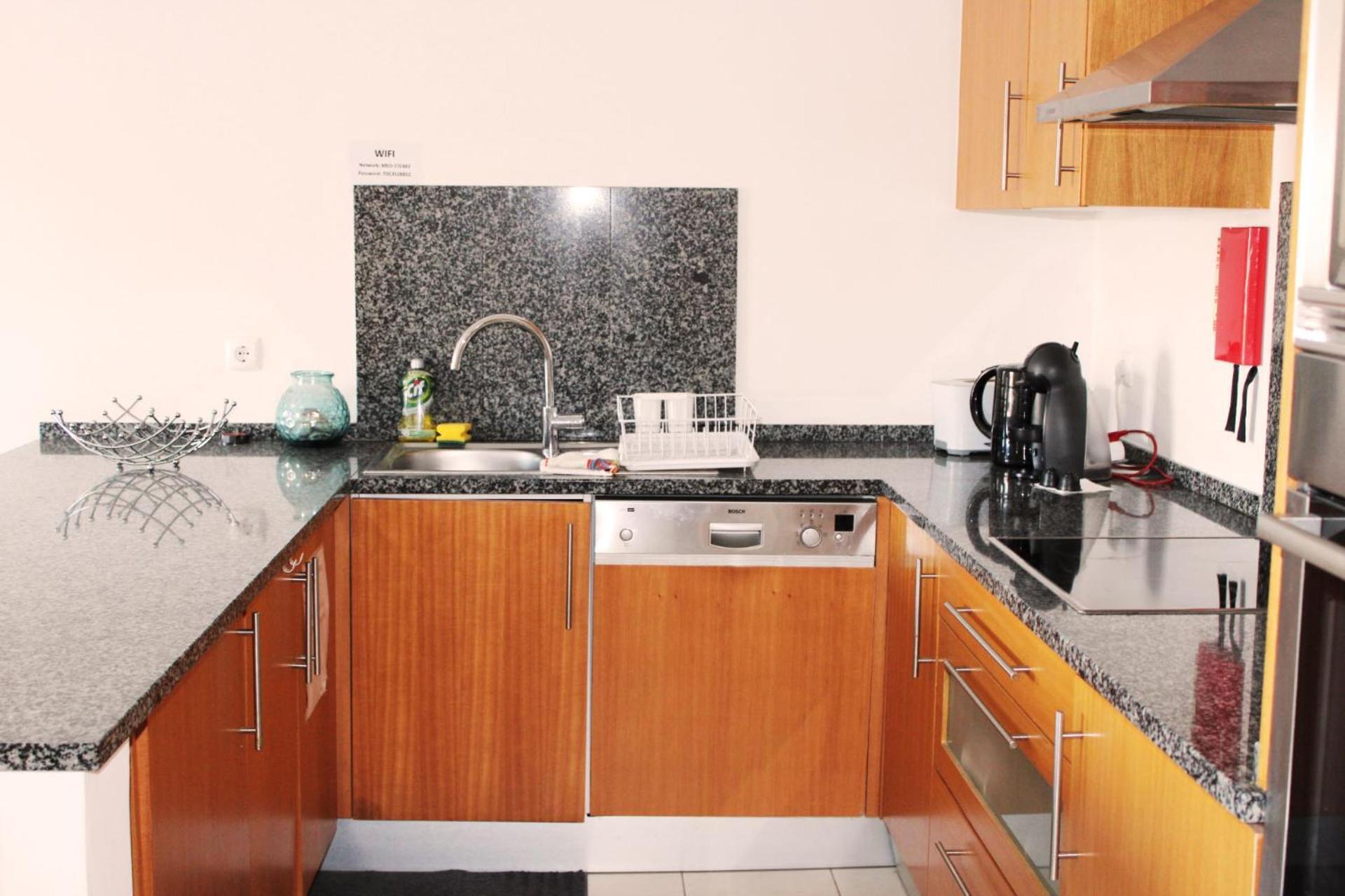 Apartment With Terrace Albufeira Olhos De Agua Bagian luar foto